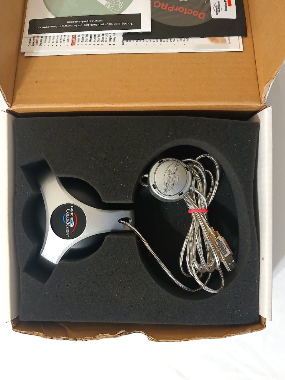 Pantone ColorVision Spyder2PRO Monitor Calibration System Tested Complete Box - Picture 8 of 12